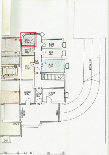 senza provvigione, fantastico, luminoso appartamento galeria – Grundriss Keller