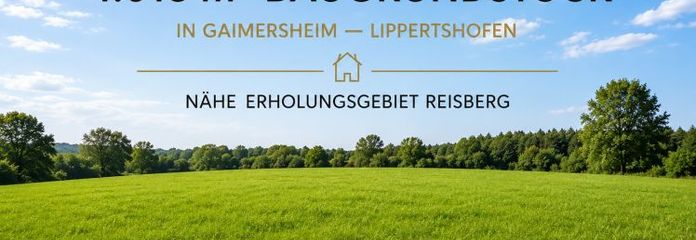 Raum für Kinder, Garten und Zukunft – 1.018 m² nahe dem Naherholungsgebiet Reisberg