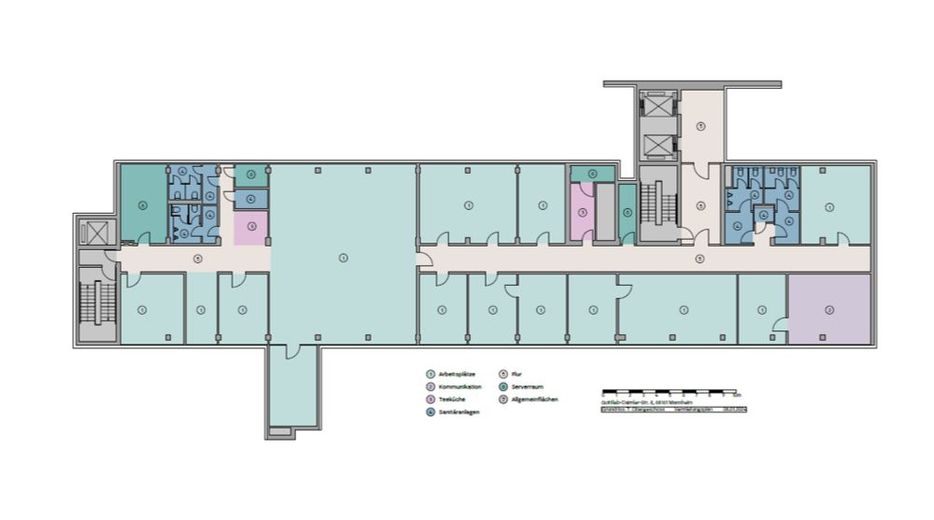 ATIK: Repräsentative Büroflächen in hervorragender Lage mit viel Tageslicht – 7. OG
