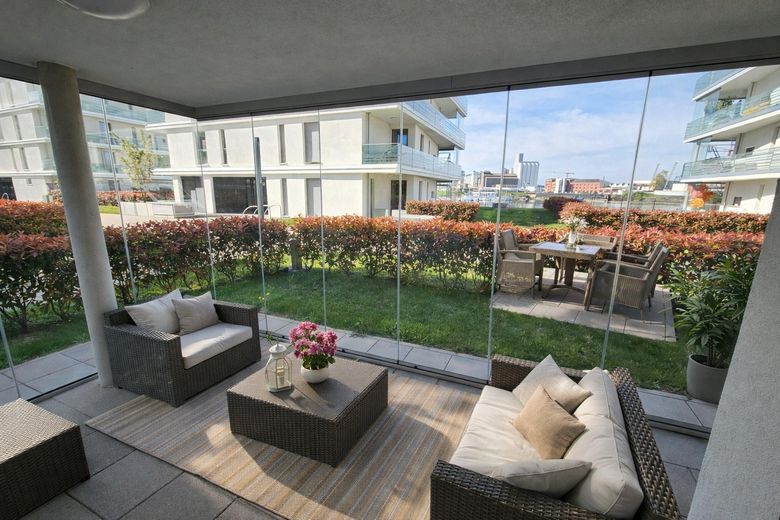 Wohnen wie im eigenen Haus – moderne Gartenwohnung am Altrhein mit Terrasse & Tiefgarage – फोटो 9