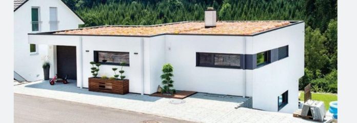 Beispiel für Bebauung