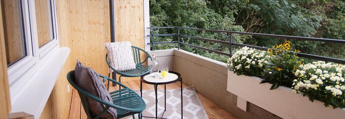 Charmante Eigentumswohnung, frisch renoviert und bestens gelegen – inkl. Garage – Balkon