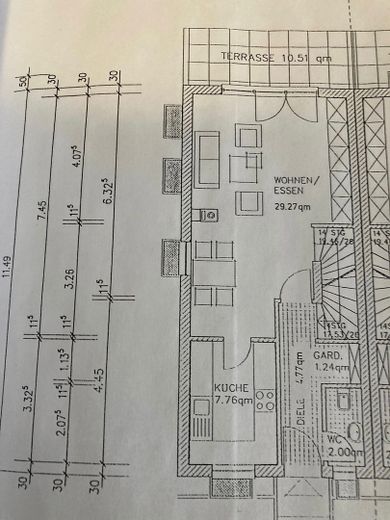 Reihenendhaus mit Keller, Garten, Pelletofen, 2 Stellplätzen & Gartenhaus – 55270 Jugenheim – privat – Erdgeschoss