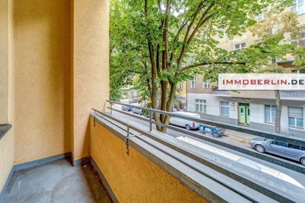 IMMOBERLIN.DE - Encantador piso antiguo con logia orientada al oeste entre ambiente urbano y parques