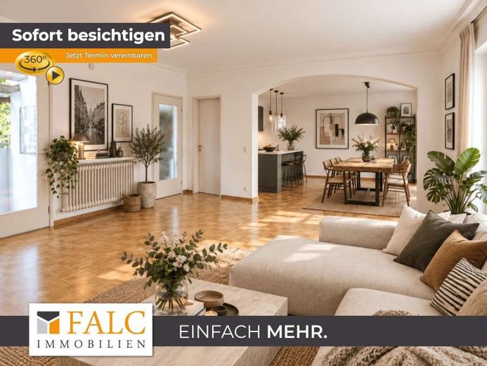 Raum für Familie. Platz für Ideen – gepflegte DHH mit Südgarten in Ottobrunn – Foto 1
