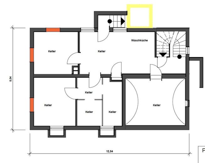 Vivienda bifamiliar en Stuttgart-Sillenbuch – Keller