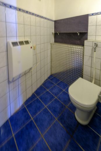 Halle, Lager oder Werkstatt mit Freifläche – Gewerbeareal flexibel teilbar – Halle B WC Bereich