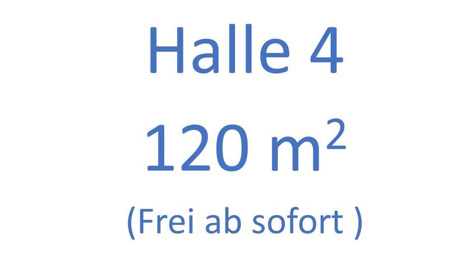 120 qm Halle, 720 qm Halle, 200 qm Halle im Bliesgau, z.T. mit Büro & Videoüberwachung – Halle 4