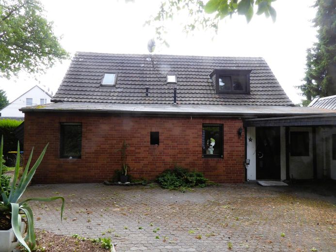Rückansicht des Hauses 