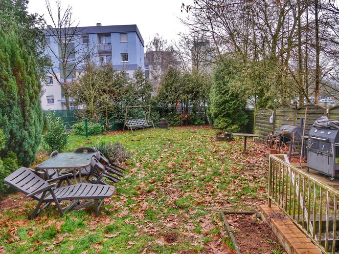 Blick in den Garten (Herbst)