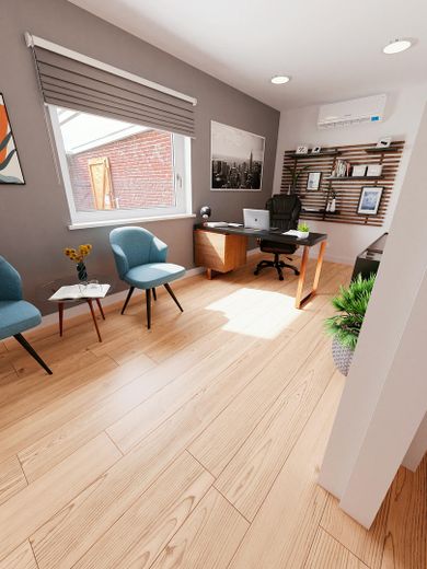Borby - Bungalow modernizzato con giardino e garage - dopo ristrutturazione integrale – Büro