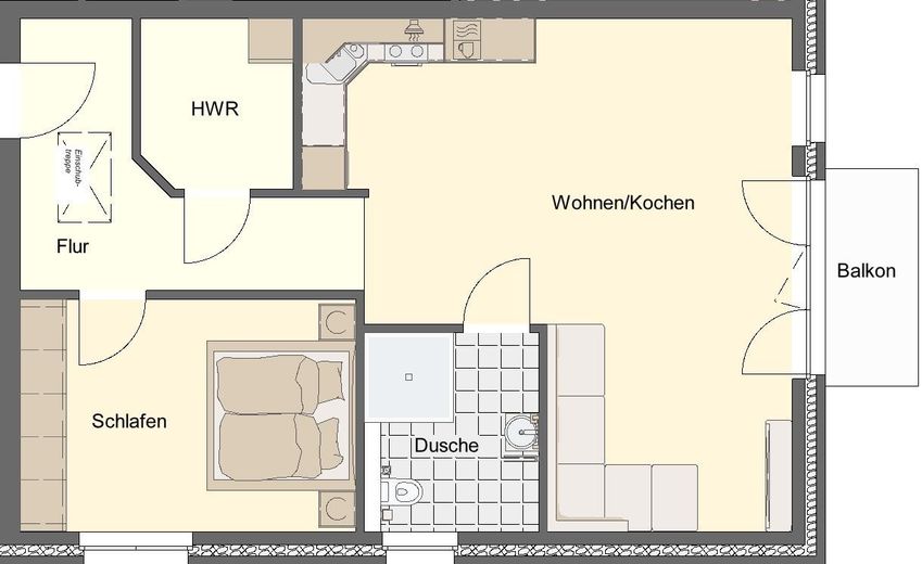 Wohnung 8 Obergeschoss