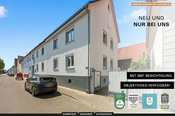 SPAZIO DI PROGETTAZIONE: Ampia casa residenziale con fienili e versatili superfici accessorie a Stutensee