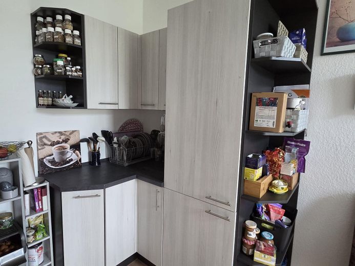 Modernisiert, großzügig, zentral – 2-Raum-Wohnung in Dessau – Küche