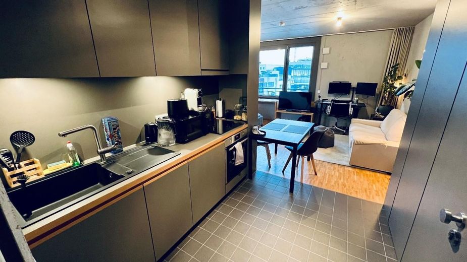 Einbauküche mit Nespresso