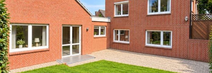 Former parsonage with community hall! Spacious, very well maintained & versatile.