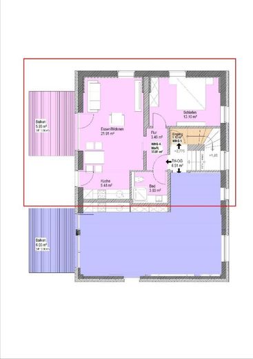 KfW Förderung möglich! Moderne 2 Zimmer Wohnung mit Balkon in zentrumsnaher Lage in Neuburg - Ein Objekt von Ihrem Immobilienpartner SOWA Immobilien und Finanzen – Bild 5