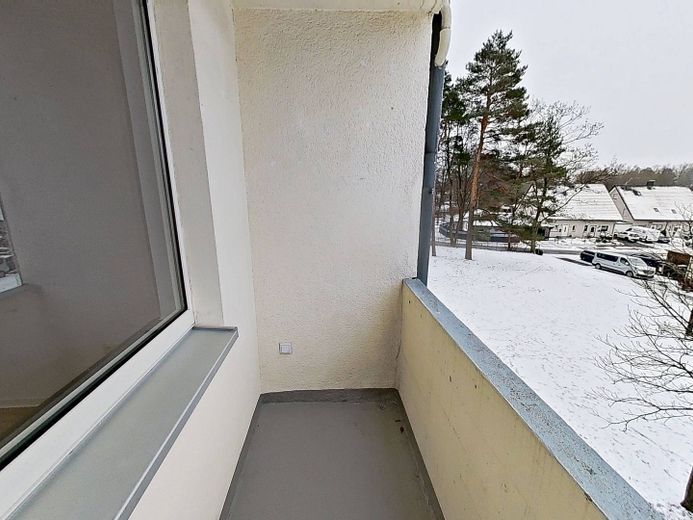 Perfekt für Paare oder eine kleine Familie: Gemütliche 3-Zimmer-Wohnung mit BALKON – Balkon