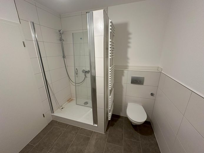 Dusche, Handtuchheizkörper
