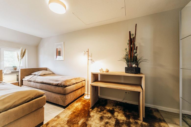 شقة عطلات جميلة من 3 غرف مع شرفة جنوبية في كولونغسبورن-فيست – 2. Schlafzimmer