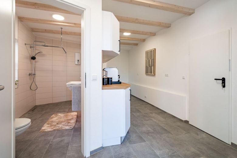 SANIERTES WOHN-ENSEMBLE IN BREISACH: 4 EINHEITEN MIT NEUEM NEBENGEBÄUDE &amp; PANORAMABLICK – Bad, Küche, Zugang Garage