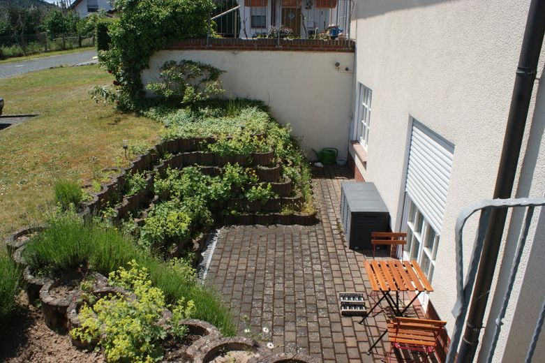 Terrasse Souterrainwohnung