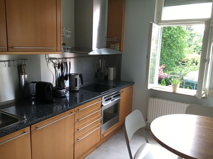 Charmante 3,5 Zimmer- Altbau-Wohnung mit Gartenanteil in begehrter Lage Killesberg/Feuerbach – Küche
