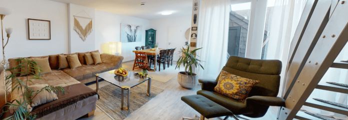 Großzügige Maisonette-Wohnung mit Loggia im Herzen von Bad Lippspringe