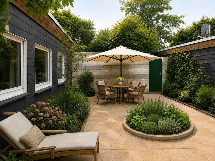 Bungalow mit großem Grundstück und viel Potenzial in außergewöhnlich ruhiger Lage – mögliche Umgestaltung