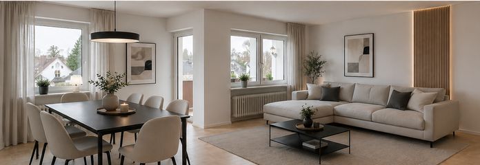 Wohnzimmer 1 - Visualisierung