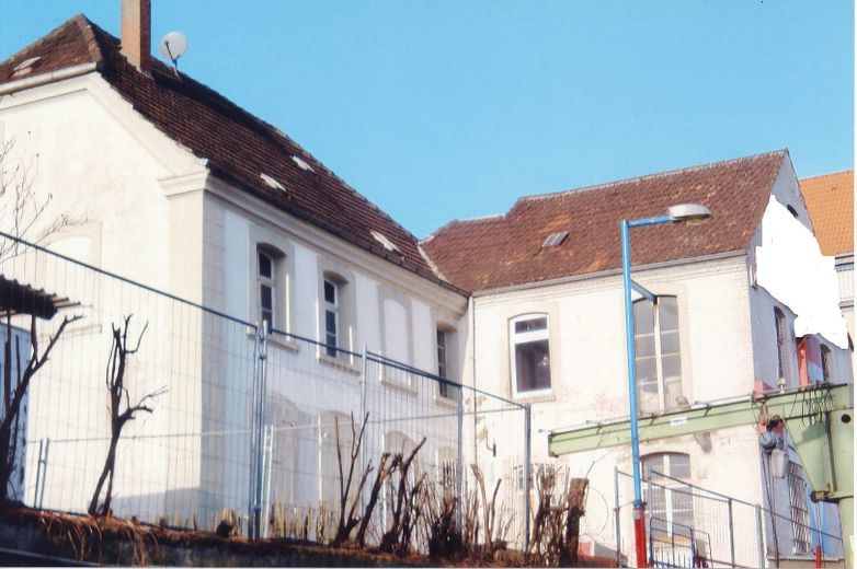 ESCLUSIVA POSIZIONE DIRETTA SUL RENO CON TERRENO EDIFICABILE CON FABBRICATI ESISTENTI – Ansicht hinten