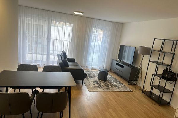 Vollmöblierte 2-Zimmer-Wohnung mit Balkon – Wohnen auf Zeit in Mannheim Schwetzingerstadt