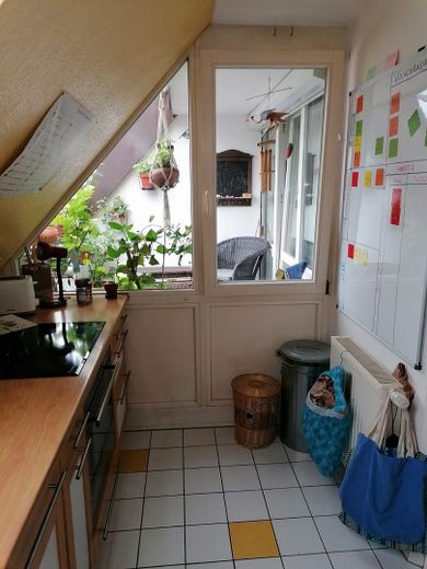 3-Zi-Maisonette, 106 m² 🏔️ Schwarzwaldblick, neue Küche, frisch renoviert, 2 TG – Küche 1_vor Renovierung