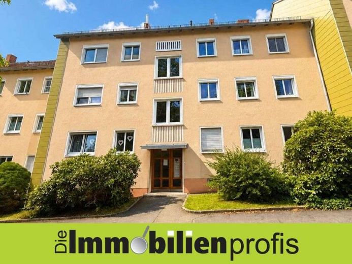 Hof - Near Bismarck Tower: 2-room apartment with balcony and distant views – Photo 1