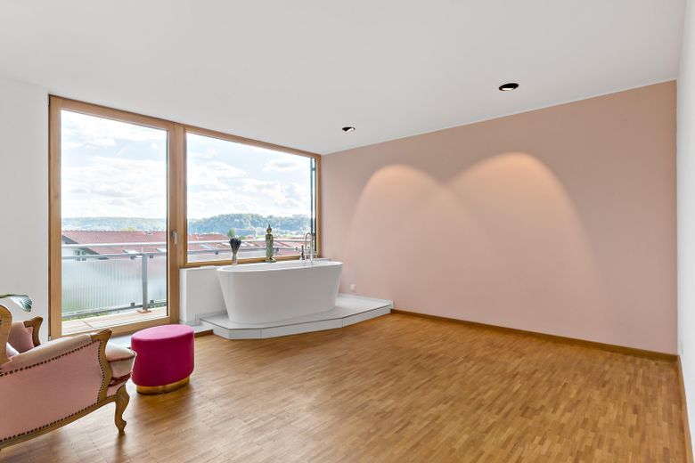 Ankommen & Wohlfühlen auf dem Rotenbühl- 142m² mit Blick ins Grüne – Schlafzimmer 1
