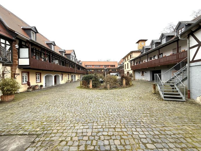 Blick in den Innenhof