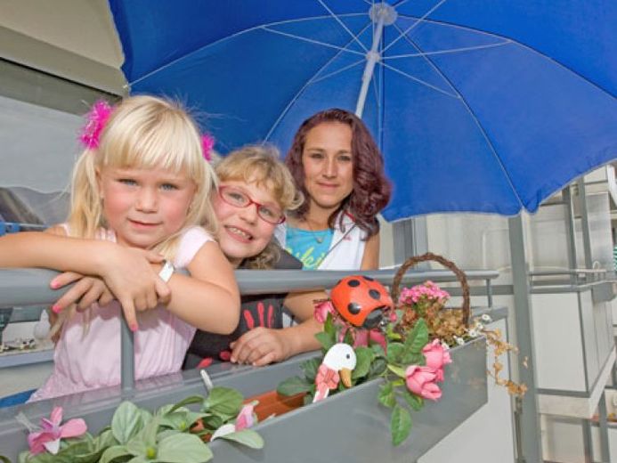 Schöne Erdgeschosswohnung mit Balkon! – Foto 1