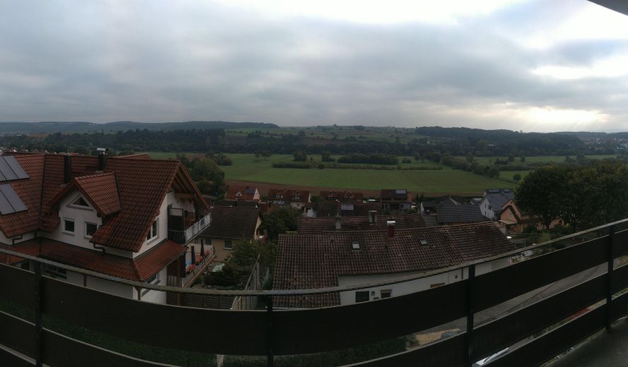 Aussicht Balkon Südseite