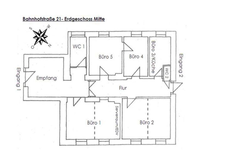 *Penzberg* - Hochwertige und attraktive Praxis- / Office- Gewerberäume in bester Zentrumslage – Grundriss qm