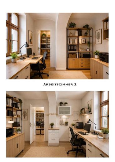 Straordinario appartamento di proprietà con vista sull’Elba nel panorama dei vigneti a Meißen – Arbeitszimmer 2