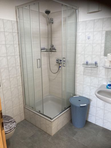 Appartamento di 2 locali con splendida vista sul verde – Dusche, WC