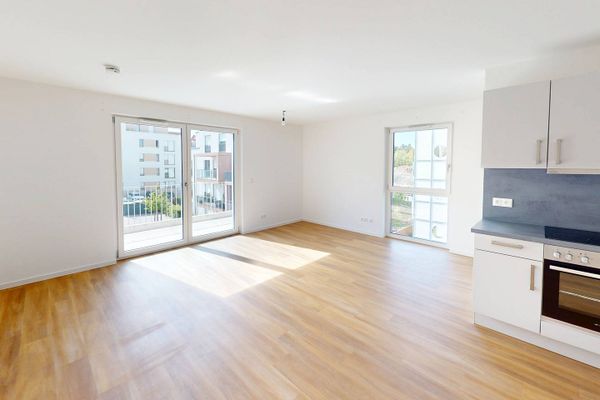 Appartement neuf moderne de 3 pièces avec cuisine équipée et BALCON ensoleillé