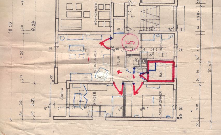 Grundriss Wohnung