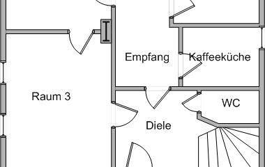Grundriss Erdgeschoss