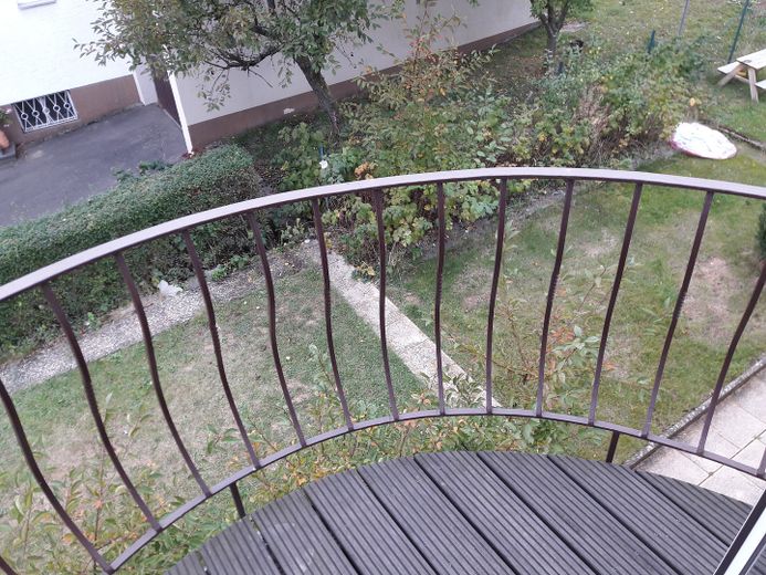 Balkon u. Garten Rückseite