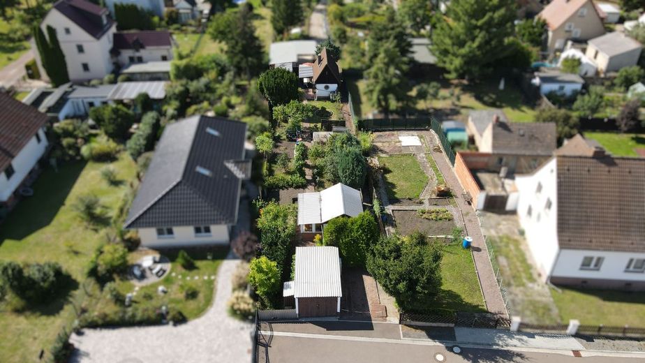 Baugrundstück in Anliegerstraße | Merseburg-Süd – Straßenansicht