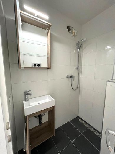 ¡Se alquila apartamento de 1 habitación recién renovado! (Clase de eficiencia energética D-190 kWh/(m²a)) – Bad