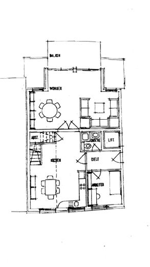 Hermoso y luminoso dúplex de 3 habitaciones sobre los tejados de Moers – 3. Etage mit großem Balkon