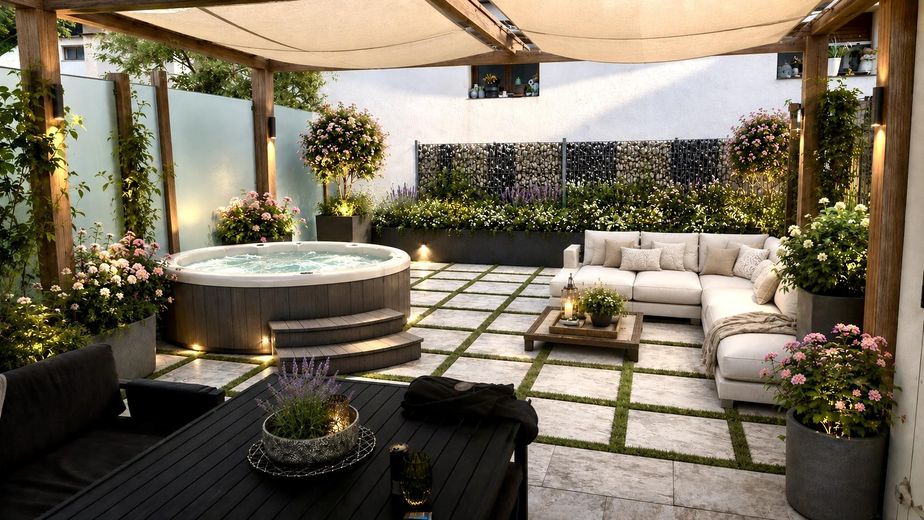 Reihenmittelhaus zu verkaufen – Inspiration 2_Gartenbereich