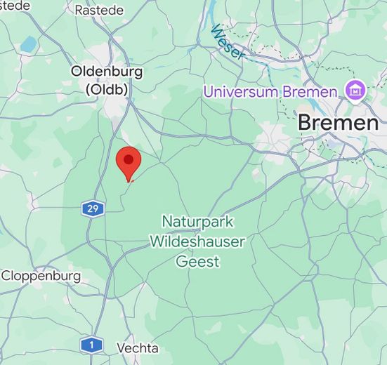 Ungefährer Standort
